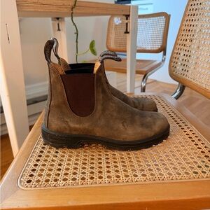 Blundstone Brown Leather Ankle Boots